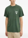 Naked Wolfe Logo-print T-shirt In Green