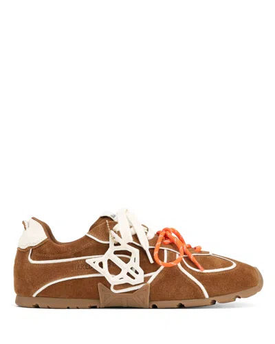 Naked Wolfe Man Ace Tan Suede In Brown