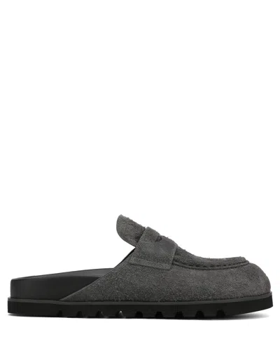 Naked Wolfe Man Cord Dark Grey Suede