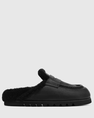 Naked Wolfe Man Cord Fur Black Leather