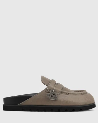 Naked Wolfe Man Cord Grey Tumble Leather