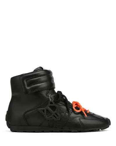 Naked Wolfe Man Love Sneaker Black Leather