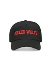 Naked Wolfe Man Varsity Unconstructed Cap Black/red