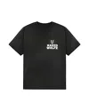 Naked Wolfe Man Vintage Painting T-shirt Black