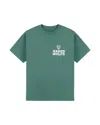 Naked Wolfe Man Vintage Painting T-shirt Green