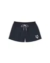 NAKED WOLFE MAN WOLFE HEAD SWIM SHORTS NAVY