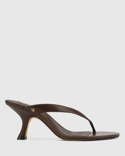Naked Wolfe Mandy Pine Cone Leather In Black