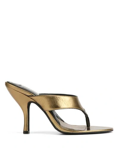 Naked Wolfe Martine Bronze Leather In Gold