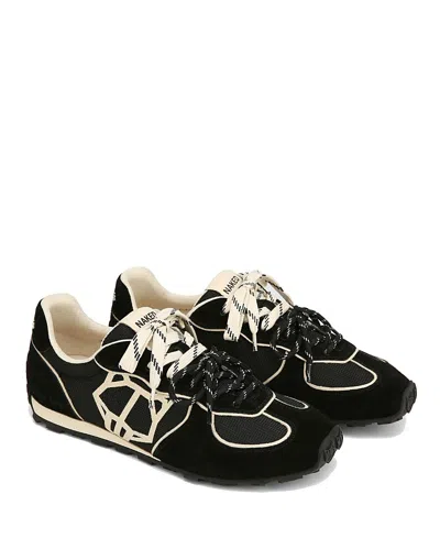 Naked Wolfe Men's Lightning Mesh Sneaker In Black