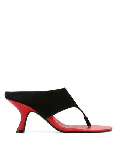 Naked Wolfe Mercer Black/red Suede