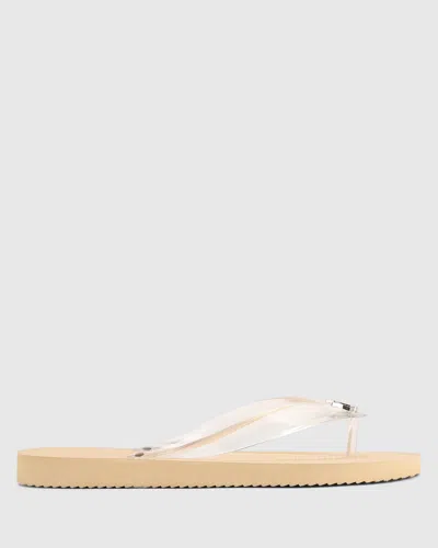 Naked Wolfe Pampelonne Clear/beige In Multi