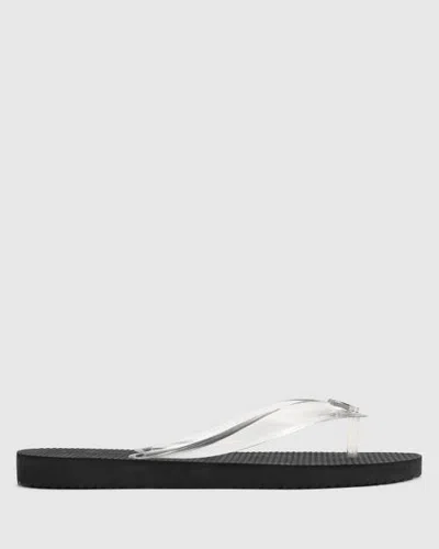 Naked Wolfe Pampelonne Slides In Clear/black