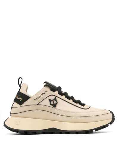 Naked Wolfe Petal Suede & Nylon Beige