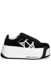 Naked Wolfe Scandal Platform Skate Shoe In 黑色