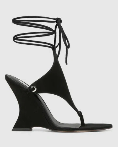 Naked Wolfe Rampage Wedge In Black