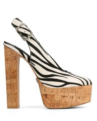 Naked Wolfe Rare Zebra Pony In Brown
