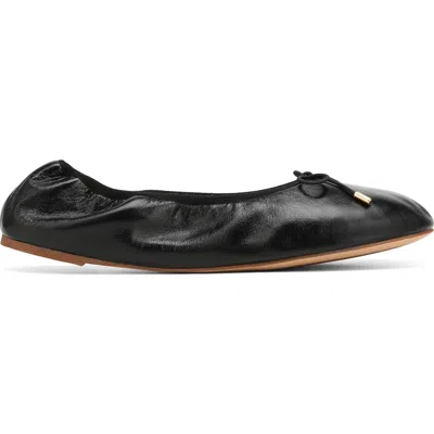 Naked Wolfe Scrunch Flats In Black