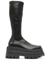 Naked Wolfe Sin Platform Tall Boot In Multi