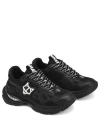 Naked Wolfe Smash Mesh Sneaker In Black
