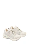 Naked Wolfe Smash Off-white Suede In Off White-suede/mesh/leather