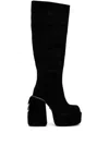 Naked Wolfe Space Boots In Schwarz