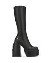 Naked Wolfe Spice Faux-leather Knee-thigh Heeled Boots