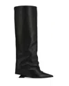 Naked Wolfe Stated Leather Boot In Black