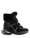 Naked Wolfe Summit Black Suede Mesh