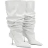 Naked Wolfe Vern Nappa Cow Leather White In White-nappa Cow Leather