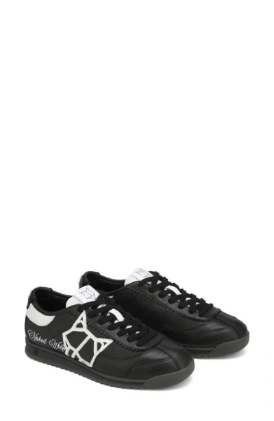 Naked Wolfe Vital Genysis Sneaker In Black