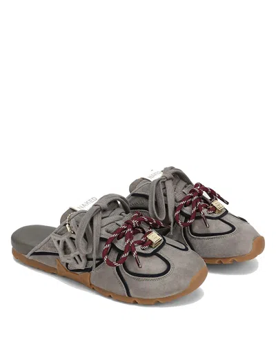 Naked Wolfe Women's Admire Mules In Gray