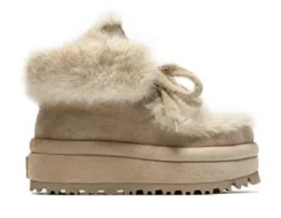 Naked Wolfe Women Bambi Ice Faux Fur/suede