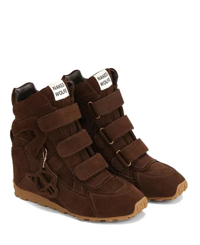 Naked Wolfe Women's Element Wedge In Brown