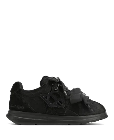 Naked Wolfe Women's Expense Pony Sneakers In Black