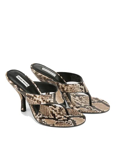 Naked Wolfe Martine Natural Snake In Multi