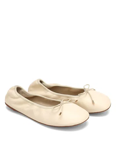 Naked Wolfe Women's Scrunch Flats In Nude