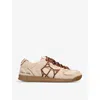 Naked Wolfe Exposure Suede Off White In White/oth