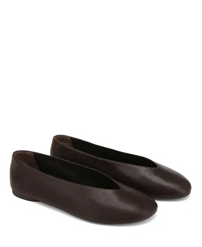 Naked Wolfe Women's Yuzu Flats In Brown