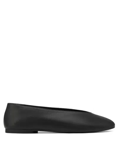Naked Wolfe Yuzu Vienna Flats In Black