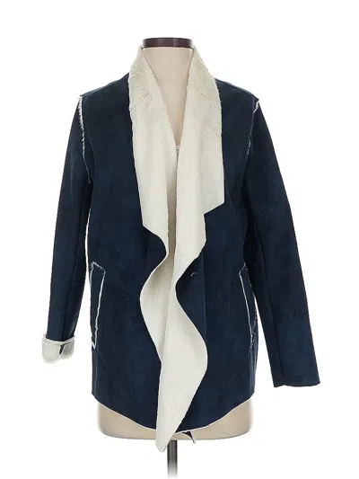 Pre-owned Naked Zebra Cardigan Sweater In Blue