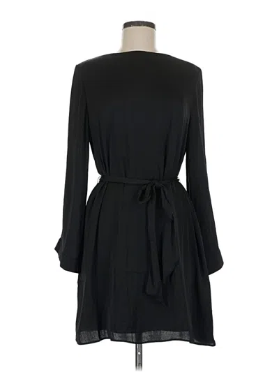 Pre-owned Naked Zebra Casual Dress In Black