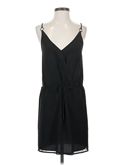 Pre-owned Naked Zebra Casual Dress In Black