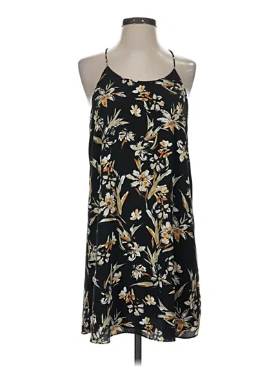 Pre-owned Naked Zebra Casual Dress In Black