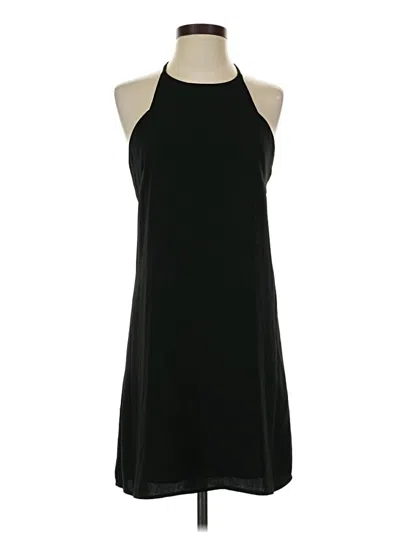 Pre-owned Naked Zebra Casual Dress In Black