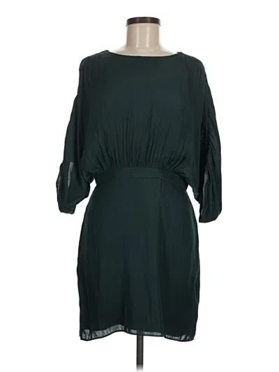 Pre-owned Naked Zebra Casual Dress In Blue