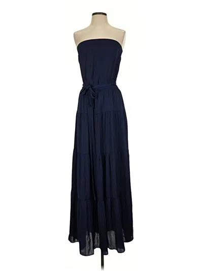 Pre-owned Naked Zebra Casual Dress In Blue