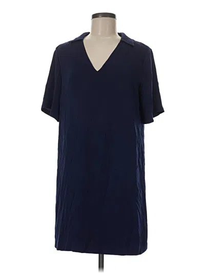 Pre-owned Naked Zebra Casual Dress In Blue