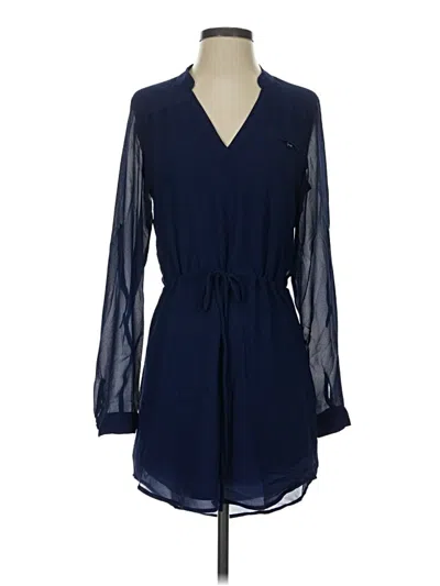 Pre-owned Naked Zebra Casual Dress In Blue