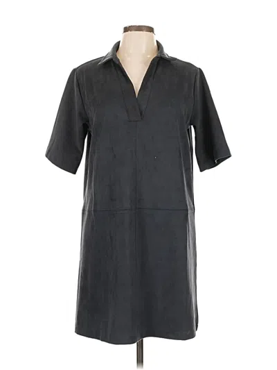 Pre-owned Naked Zebra Casual Dress In Gray