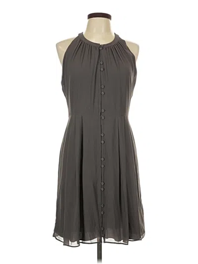Pre-owned Naked Zebra Casual Dress In Gray